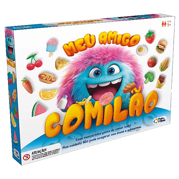 Jogo De Tabuleiro Meu Amigo Comilão Pais E Filhos