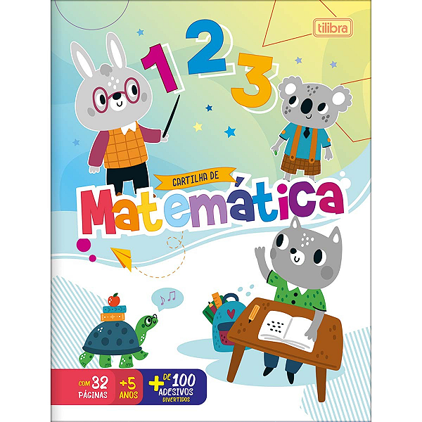 Cartilha Atividades De Matemática 16 Folhas Tilibra