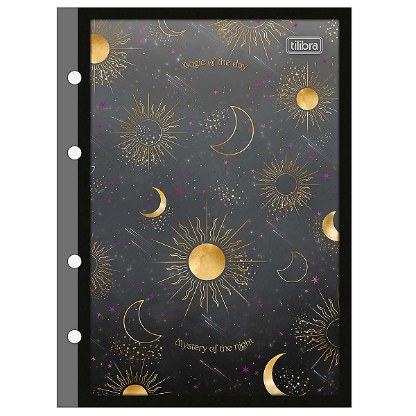 Refil Para Caderno Argolado Colegial Magic 80 Folhas Tilibra
