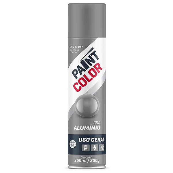 Tinta Spray Aluminio 350ml 551.0101 Paintcolor