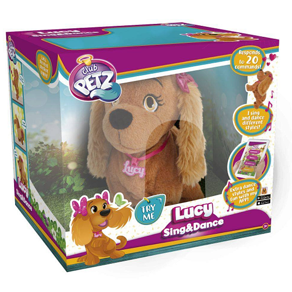 Cachorrinha Lucy Interativa Com Som E Movimentos BR469 Multilaser