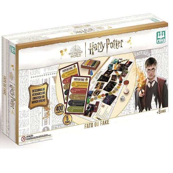 Jogo Fato Ou Fake Harry Potter 0592 Nig