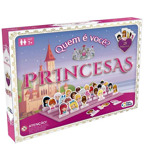 Jogo Quem É Você? Princesas 2822 Pais E Filhos