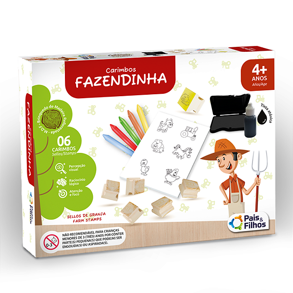 Carimbo Fazendinha 10798 Pais E Filhos