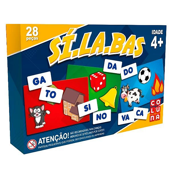 Jogo Sílabas 0913 Pais E Filhos