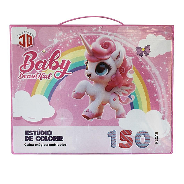 Maleta De Pintura Baby Beautiful 150 Peças Ktp-005 JQ
