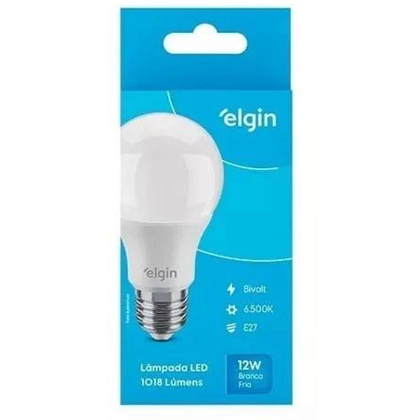 Lâmpada Led 1050 Lúmens 12w 6500k Elgin