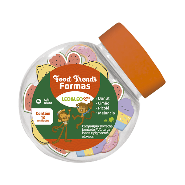 Borracha Divertida Food Trends Com 12 Unidades 72206 Leonora