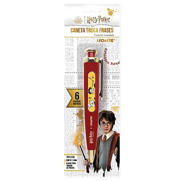 Caneta Esferográfica Troca De Frases Harry Potter 97184 Leonora