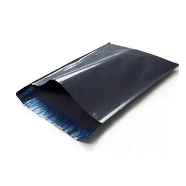 Saco Plástico Preto Com Lacre 14,5x22,5cm Unidade