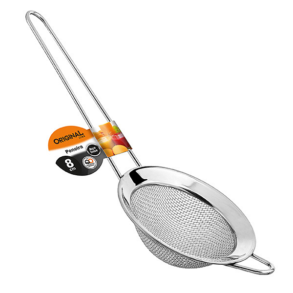 Peneira Inox 8cm SL0290 Original