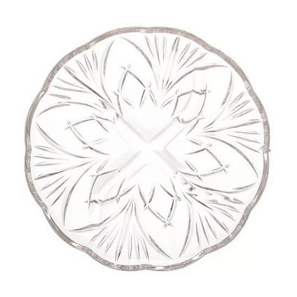 Petisqueira De Vidro Com 4 Divisorias Paris 18,3cm CK6456 Clink