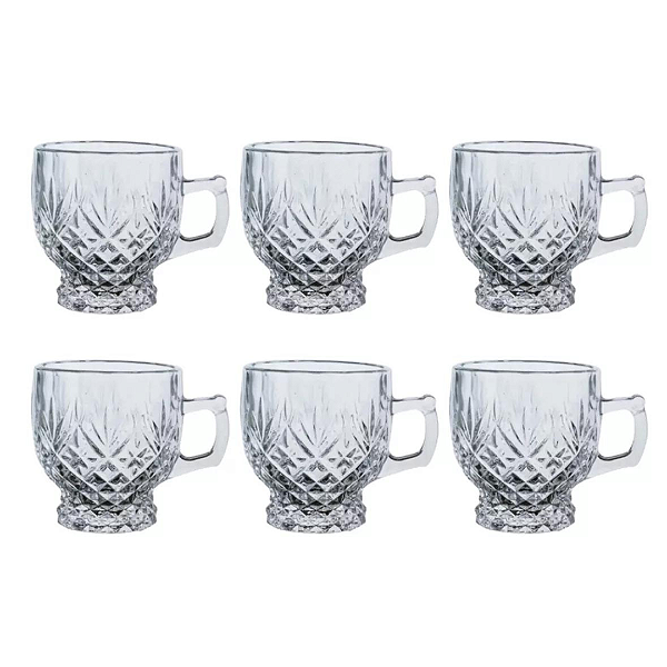 Conjunto De Xícara Para Chá Anise 150ml Com 6 Peças CK6179 Clink