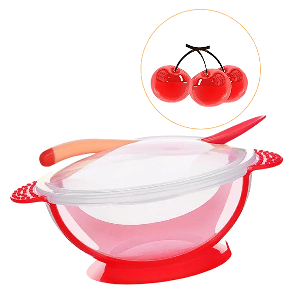 Kit Alimentação Infantil Com Ventosa BC23174 Bons Cheff