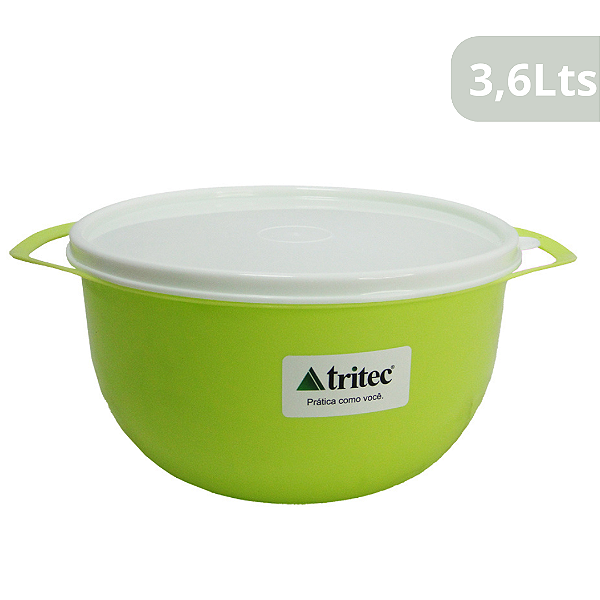 Pote De Plastico Com Alça 3,6Lts 2940 Tritec