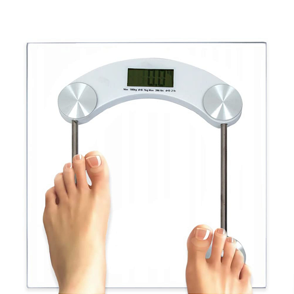Balança Digital De Banheiro 180Kg WX004981 Bons Cheff