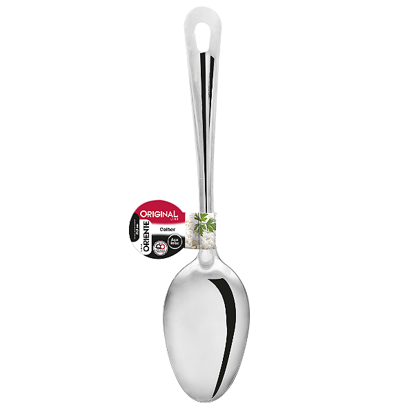Colher De Arroz Inox Oriente 26,5x6cm SL0504 Original