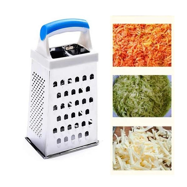 Ralador Inox Com Pegador De Plastico 8" 21cm CK4465 Clink