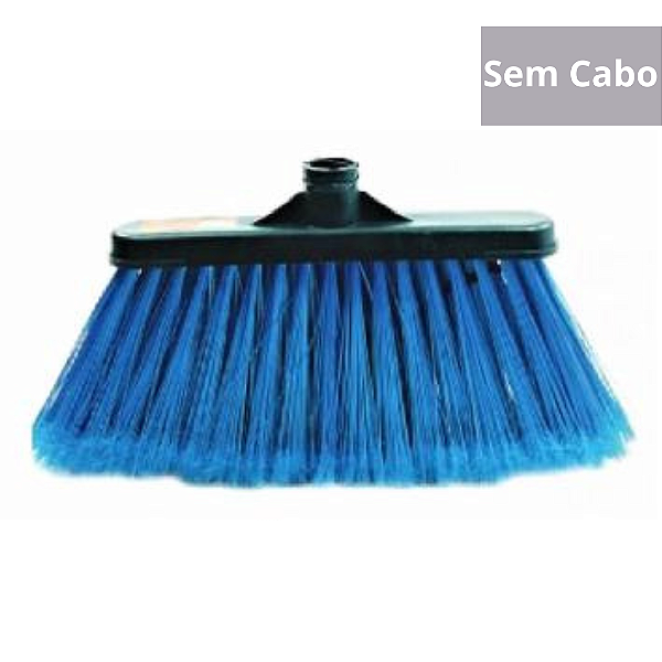 Vassoura Pop Plastica Sem Cabo Colors 28x14cm 100 Chick Home