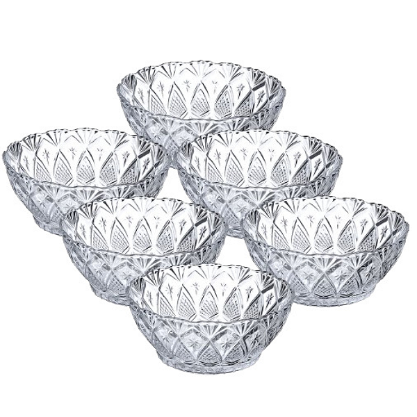 Conjunto Para Sobremesa King 300ml Com 6 Peças 7452 Lyor