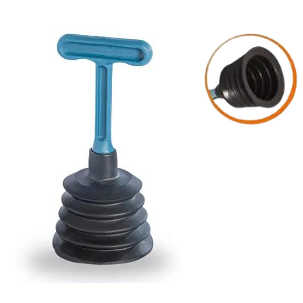 Desentupidor De Pia Sanfonado 19cm 43/9997 Bj Plastico