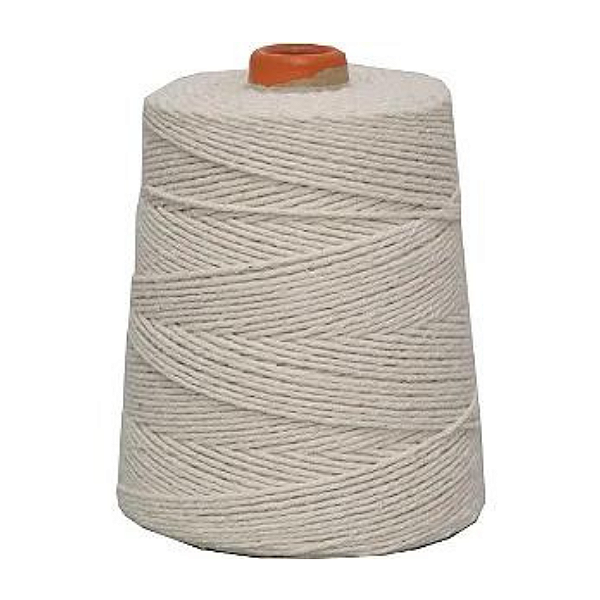 Barbante Cru 1Kg 8 Fios 743 Metros Textil Piraputinga