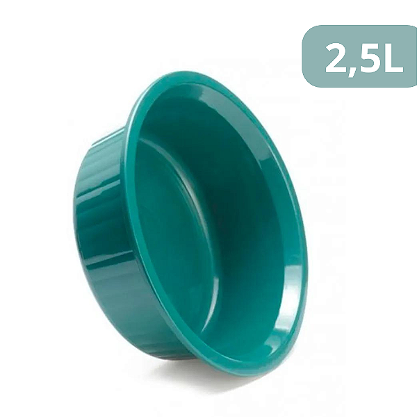 Bacia Canelada Colors 2,5 Litros 643 Erca Plast