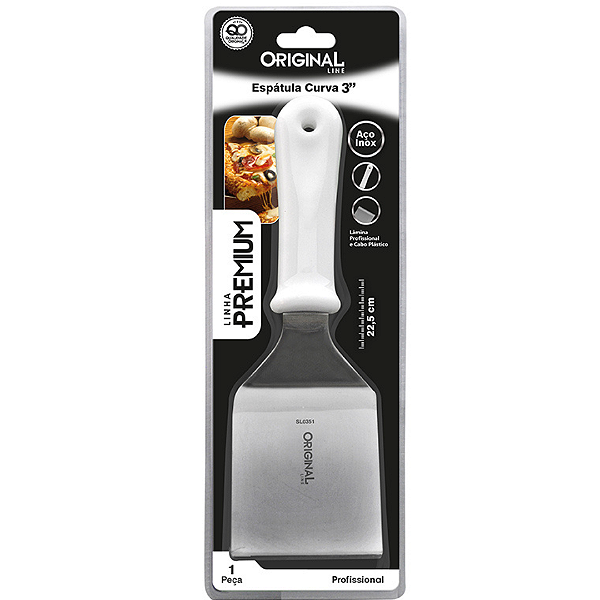 Espatula Degrau Inox Premium 26cm SL0351 Original