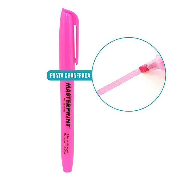 Marca Texto Rosa Masterprint