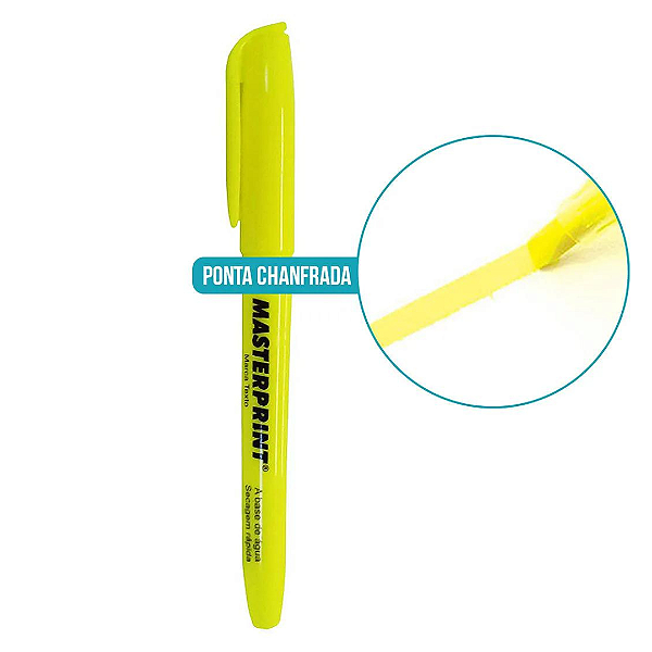 Marca Texto Amarelo Masterprint