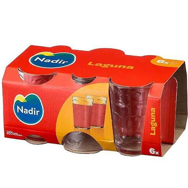 Conjunto De Copo Laguna 265ml Com 6 Peças Nadir