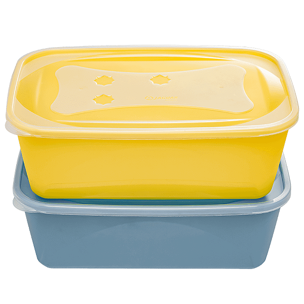 Conjunto Multiuso Color Com 2 Peças 3,6lt 6333 Jaguar