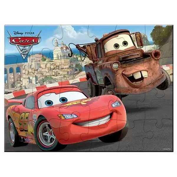 Quebra Cabeça 3d Na Lata Carros Yellow