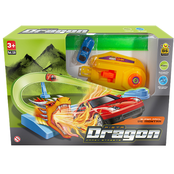 Pista Dragon Curve Crazy Streets 326 Bs Toys