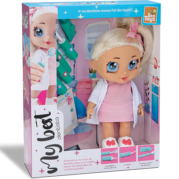 Boneca My Best Dentista 789 Bee Toys