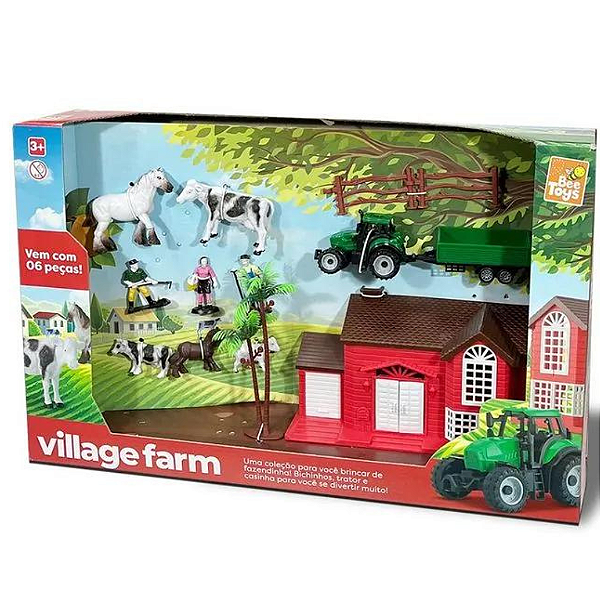 Fazendinha Playset Village Farm 567 Bee Toys