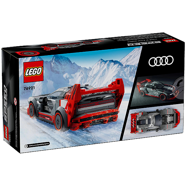 Lego Speed Champions Audi S1 E-Tron Quattro 274 Peças 76921