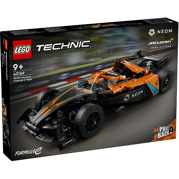 Lego Technic Neom McLaren Formula E Team 452 Peças 42169