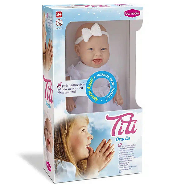 Boneca Titi Oração 853 Bambola