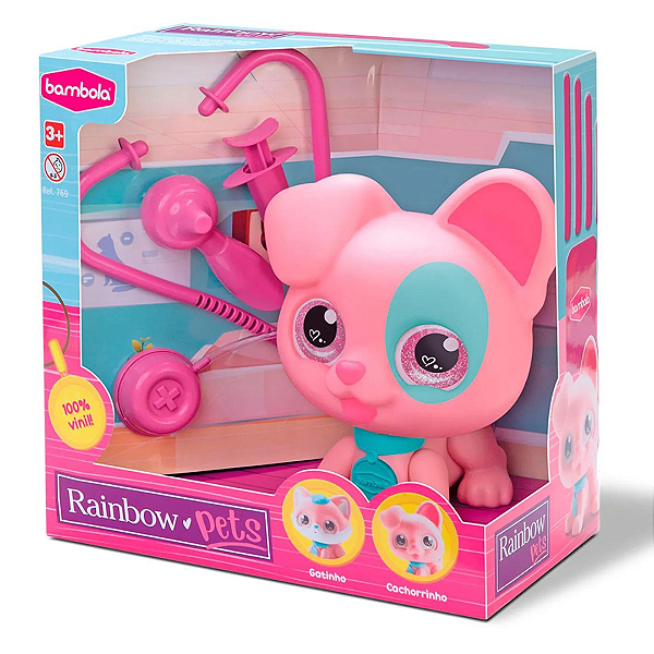 Cachorrinho Rainbow Pets Dodói  825 Bambola