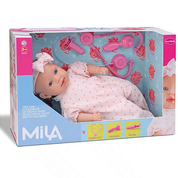 Boneca Mila Dodói 764 Bambola