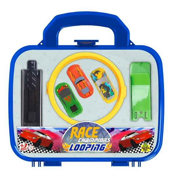 Maletinha Pista Race Champions Looping 0806 Samba Toys