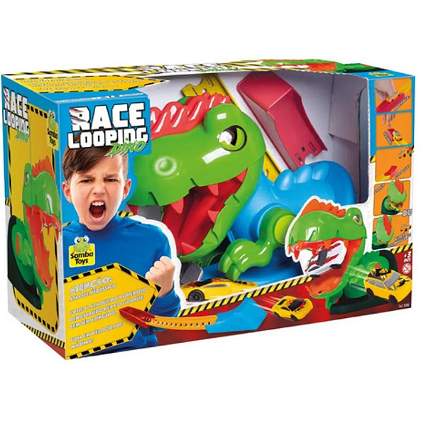 Pista Race Looping Dino 0380 Samba Toys