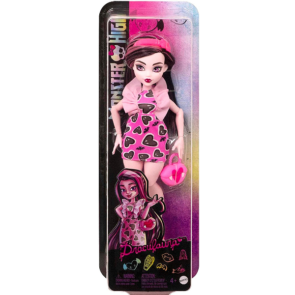 Boneca Monster High Draculaura HKY74 Mattel