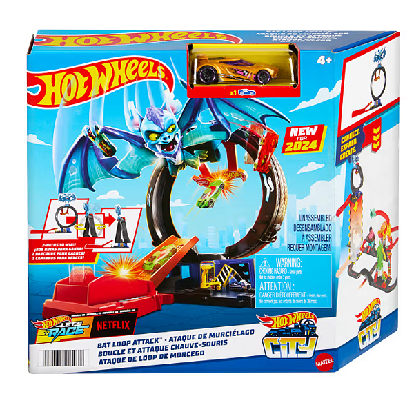 Pista Hot Wheels City Ataque Do Morcego HTN78 Mattel