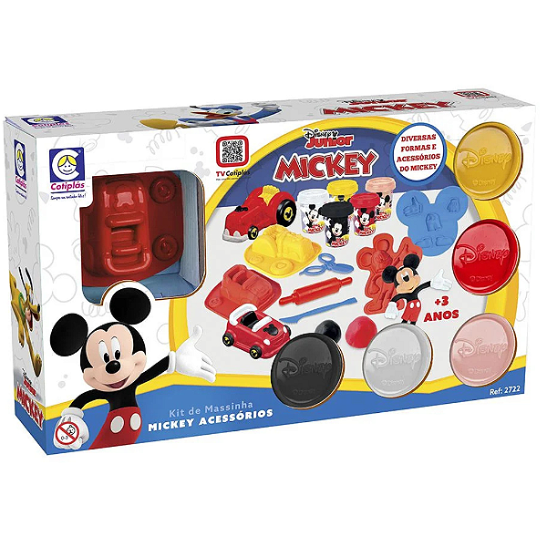 Massinha Mickey Disney Com Acessórios 2722 Cotiplás