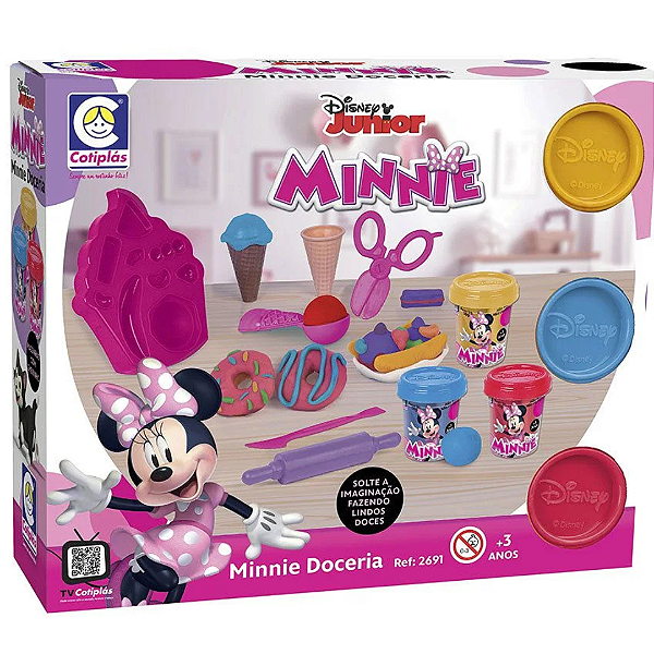 Massinha Doceria Minnie Disney 2691 Cotiplás