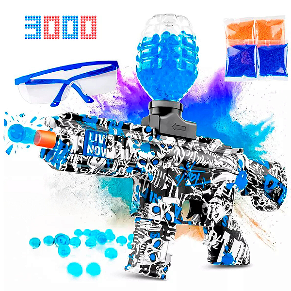 Metralhadora Bolinhas De Gel Elétrica AK47 Blaster