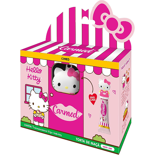 Hidratante Labial Hello Kitty Torta De Maça Carmed
