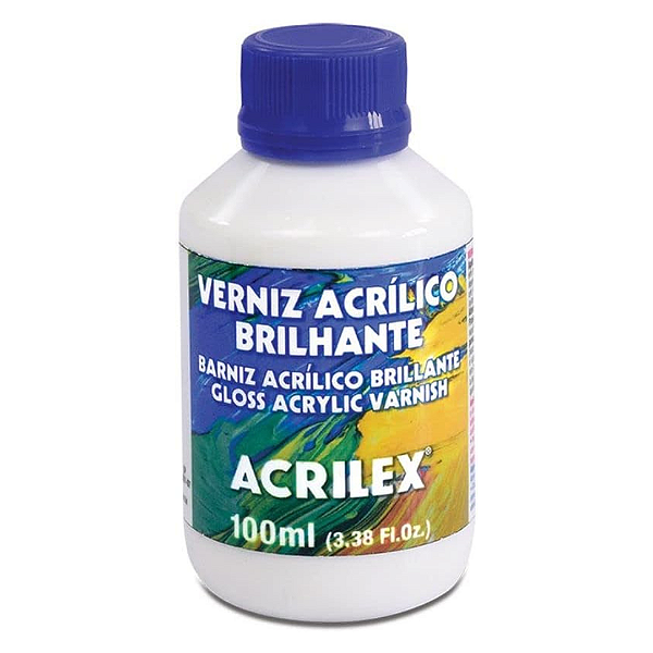 Verniz Acrílico Brilhante Para Artesanato 100ml 15010 Acrilex